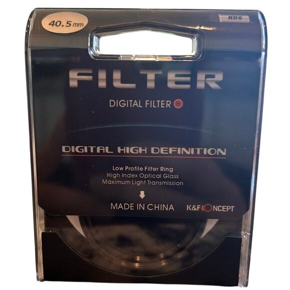 40.5mm Variable Neutral Density Camera Lens Filter ND8 by K&F Concept NEW - Picture 5 of 5